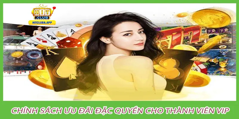 Chính sách ưu đãi đặc quyền cho thành viên vip